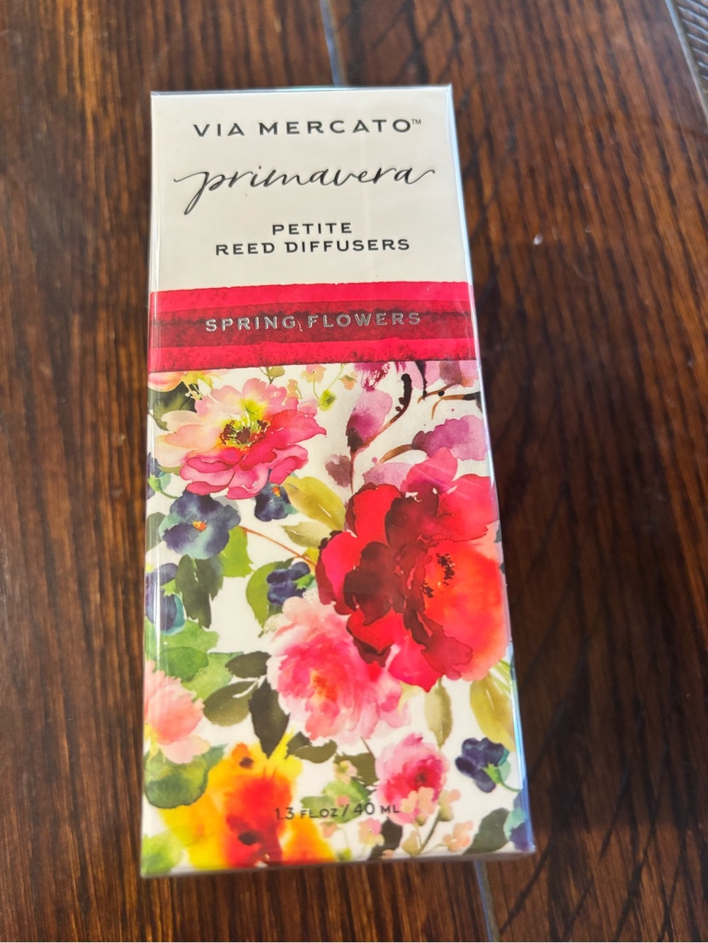 4 Via Mercato Primavera Spring Collection, Petite Reed Diffuser,Spring Flowers - Picture 3 of 7